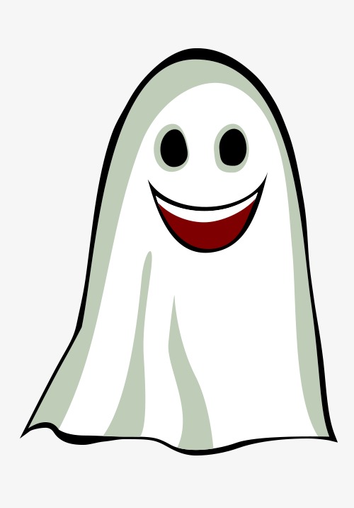 过万圣节节日的卡通可爱捧着糖果开心吸血鬼