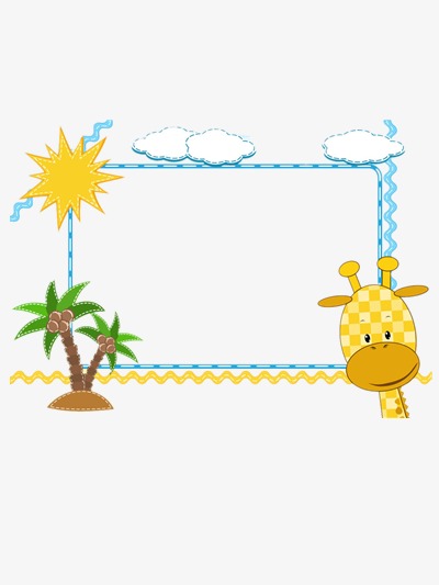 创意卡通可爱简约极简文本框对话框边框【免抠元素png】-90设计网