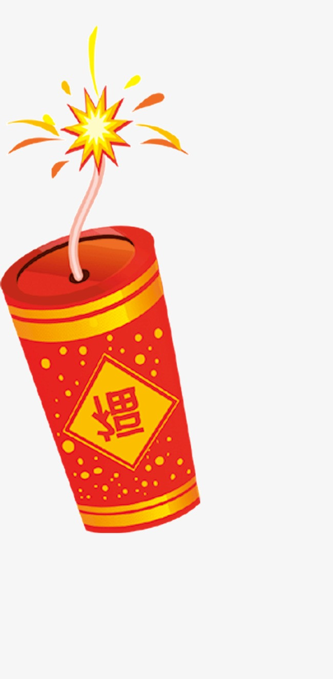 节日鞭炮png素材-90设计