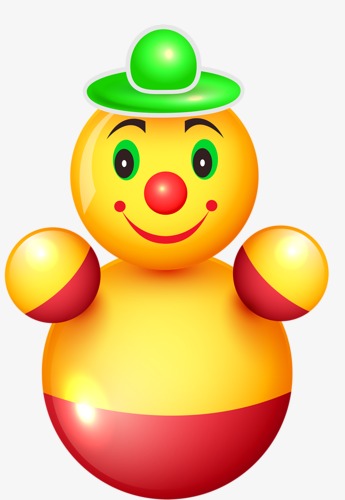 日式日系和风日本背景红色太阳黄色不倒翁福神