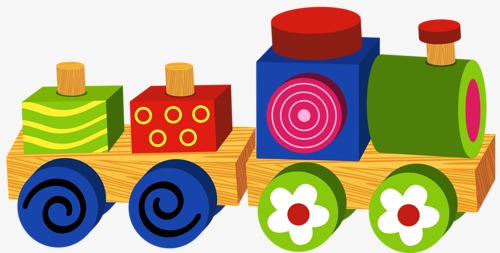 六一儿童节宝宝积木火车玩具组装