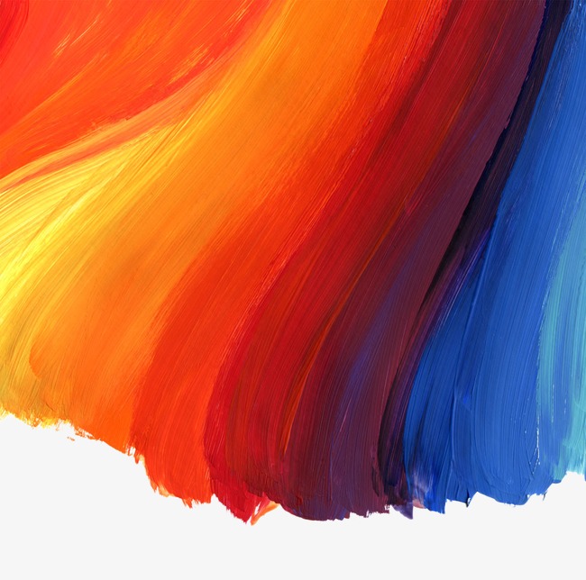 水彩_水彩笔触【高清png素材】-90设计