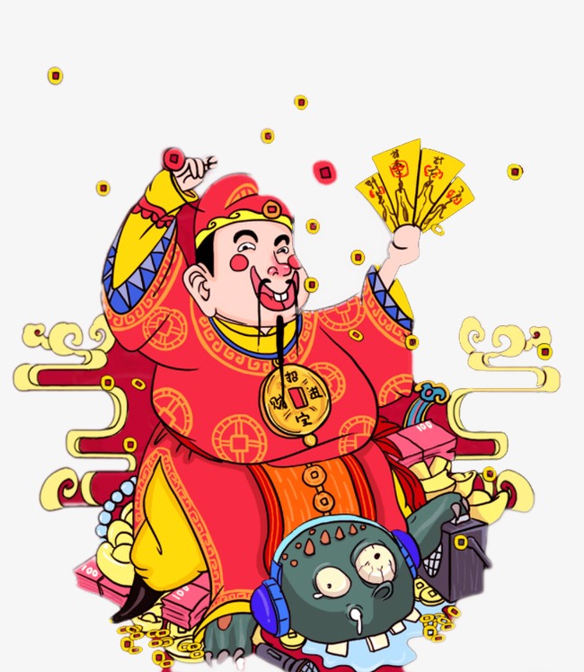 h5素材财神爷