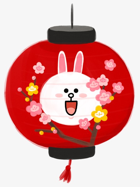 卡通背景_卡通灯笼png素材-90设计