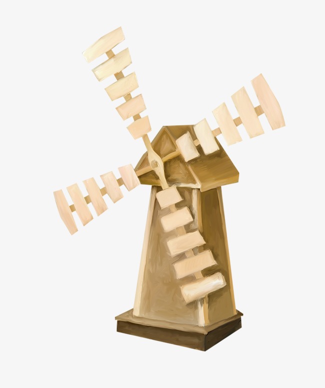 木质风车