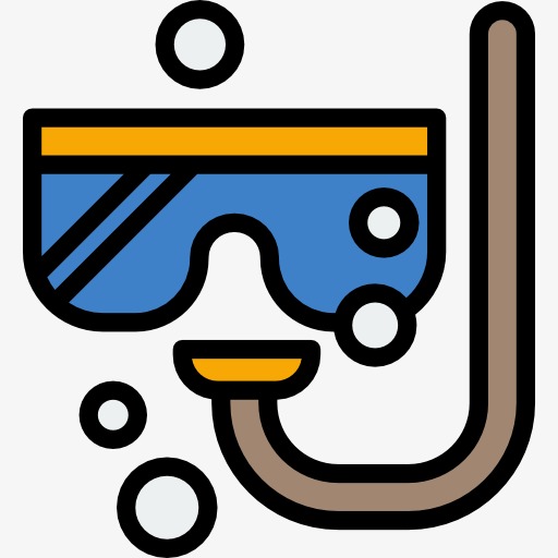 独角兽泳圈夏日游泳工具卡通高清手绘