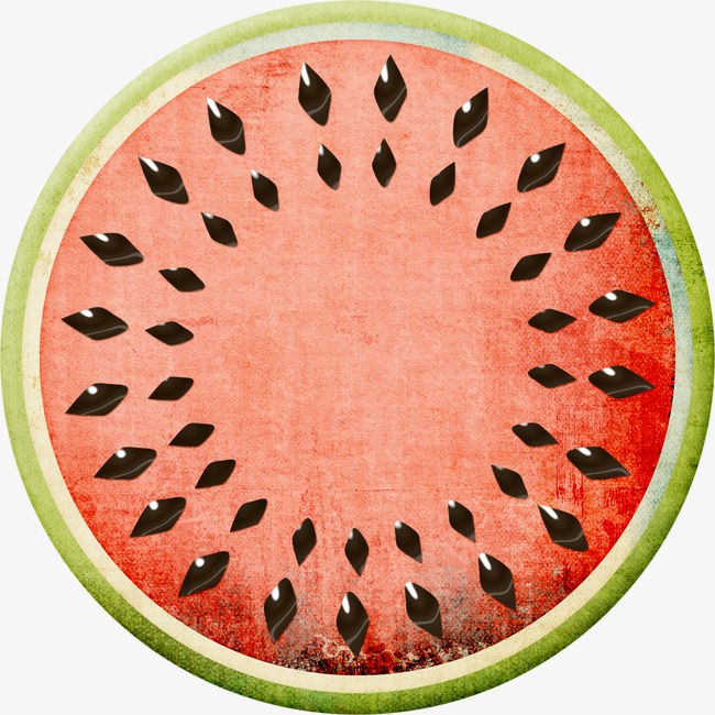 西瓜装饰素材
