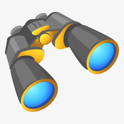 望远镜矢量素材