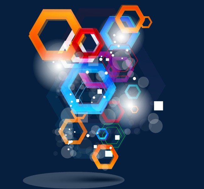 矢量菱形抽样线稿重叠纹路底纹效果