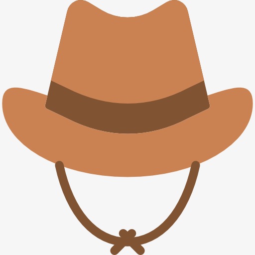 西部牛仔【高清装饰元素png素材】-90设计