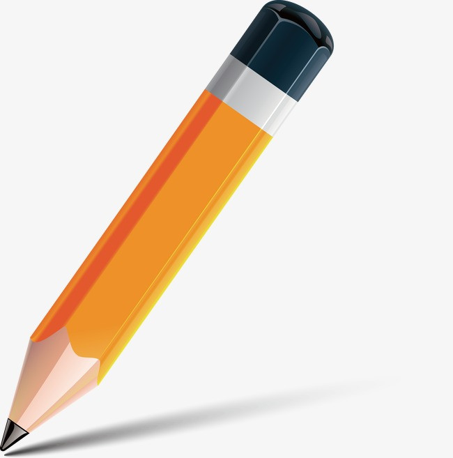 铅笔矢量图【高清装饰元素png素材】-90设计