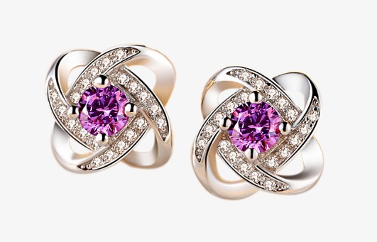 3q饰品925银旋转耳钉耳环素材图片免费下载_高清产品实物png_cnc娱乐