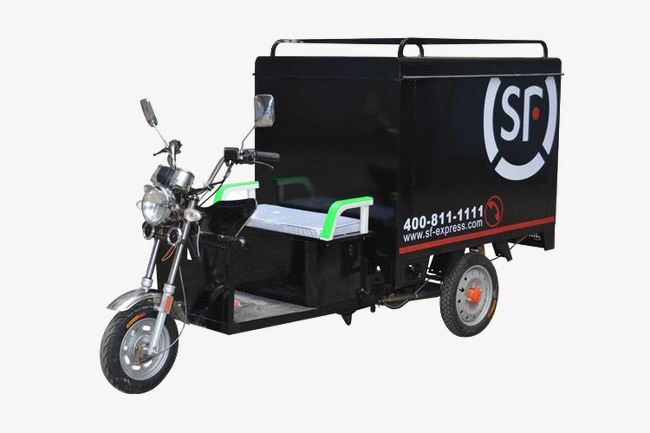 快递车