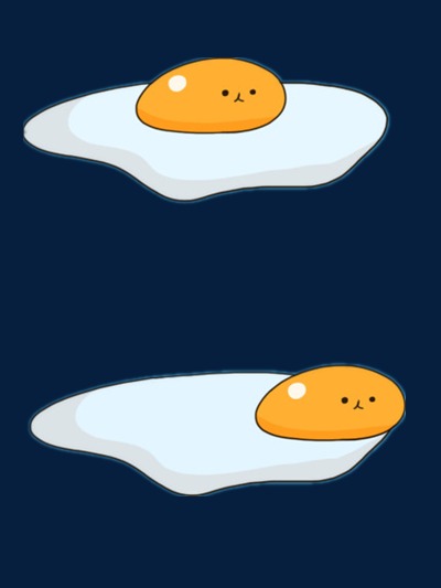 q版可爱美味煎鸡蛋
