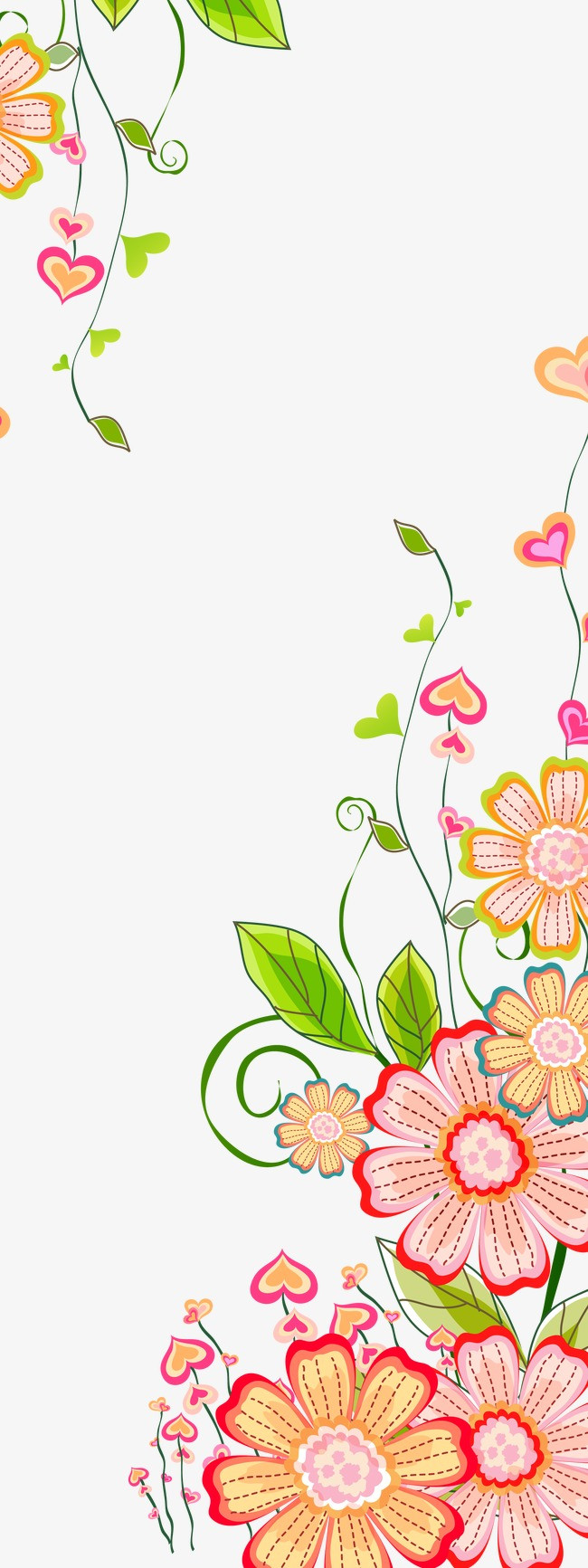 卡通花【高清png素材】-90设计