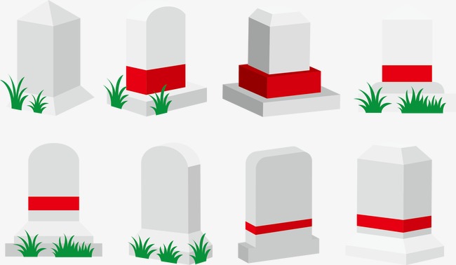 矢量石碑png素材-90设计