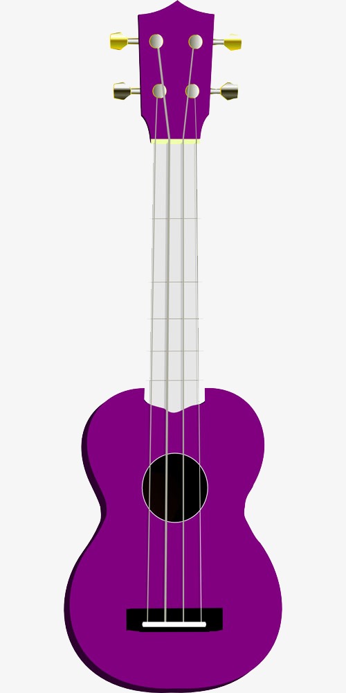 紫色的吉他