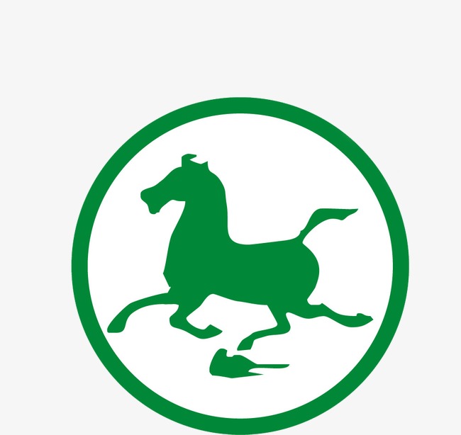 奔跑的马创意科技散点粒子飞散效果素材