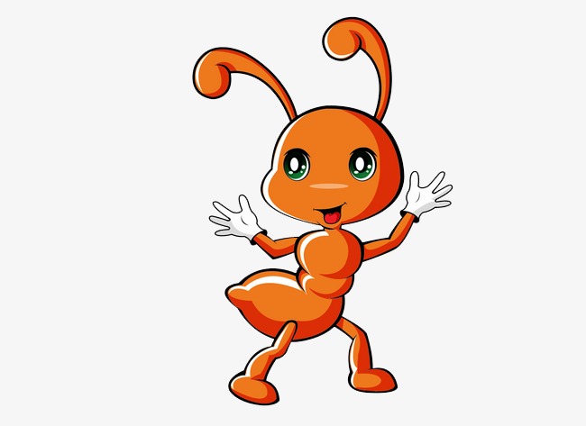 可爱蚂蚁_可爱的蚂蚁png素材-90设计