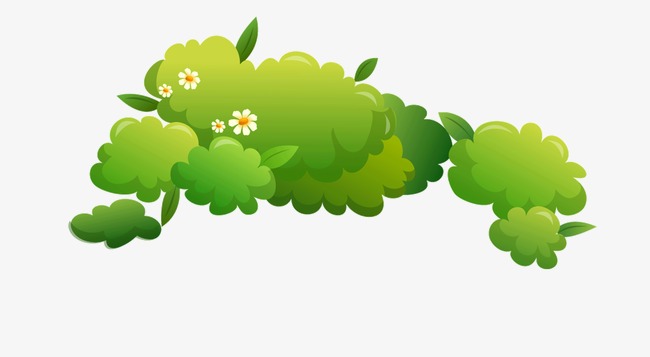 装饰图案绿色草丛