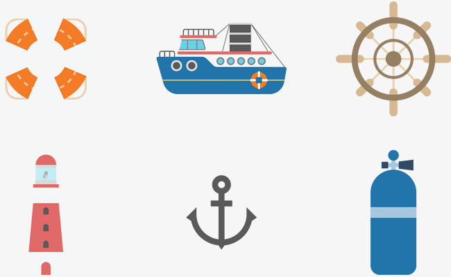 图标矢量_矢量轮船png素材-90设计