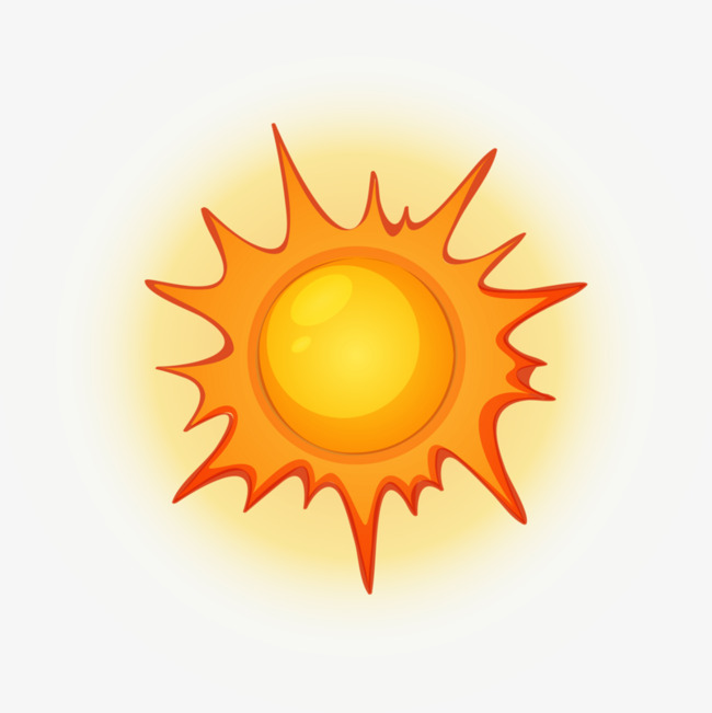 金色太阳png素材-90设计