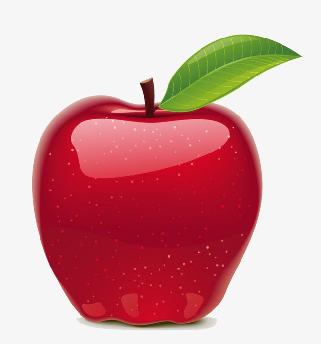 红色水晶苹果