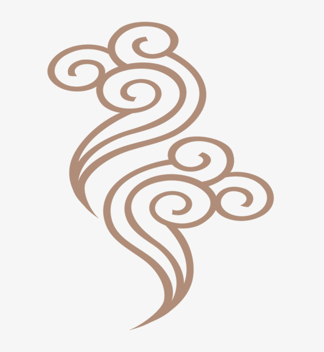 国潮古风水墨效果墨黑毛笔笔刷元素设计