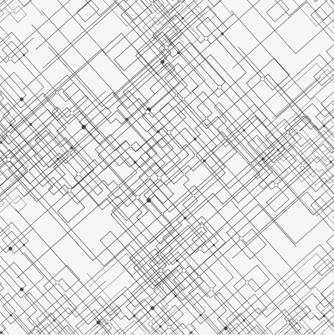 矢量抽象点线科技底纹