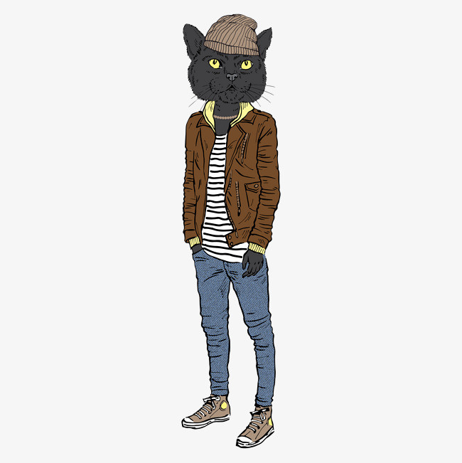 戴帽子的猫先生