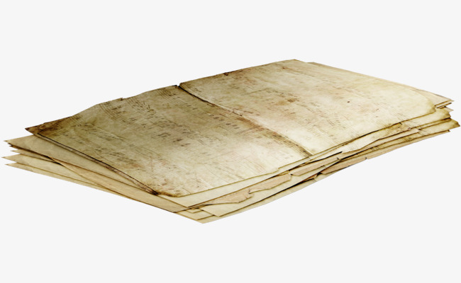 一沓复古纸张