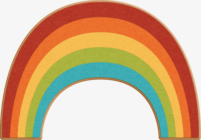 卡通彩虹贴图