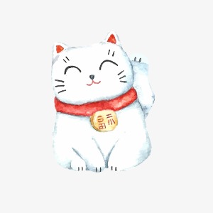 卡通招财猫