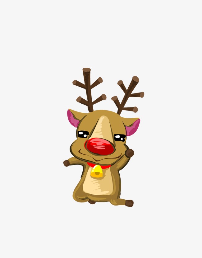 卡通麋鹿素材