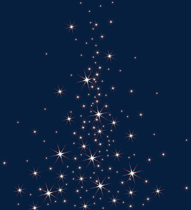 罗盘星阵星座星云星星闪光蓝色宇宙装饰