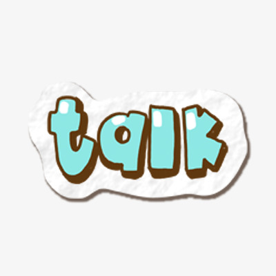 气泡聊天小文字