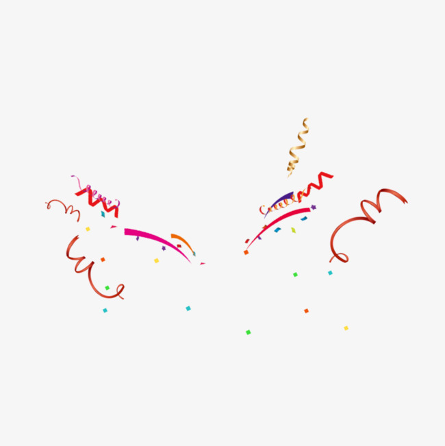 唯美彩旗彩带矢量素材节日装饰卡通彩带