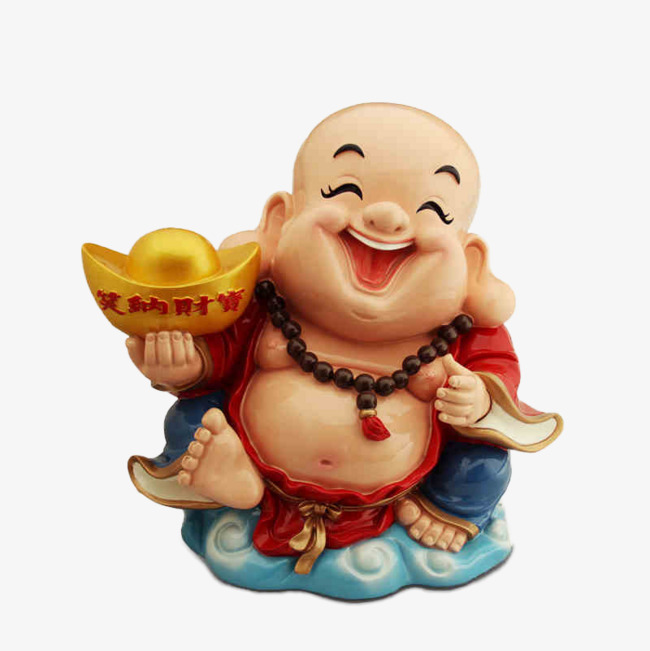 q版笑佛金元宝公仔