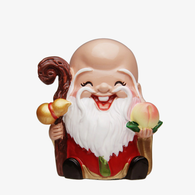 q版寿星公摆件