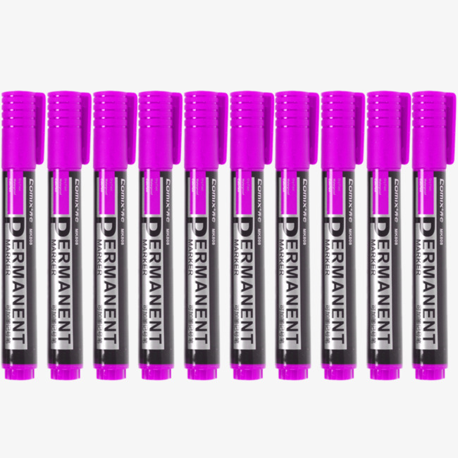 紫色彩色记号笔