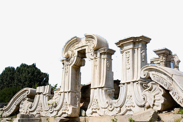 圆明园图png素材-90设计