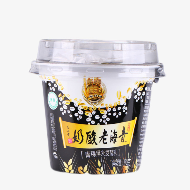 小西牛青稞黑米酸牛奶