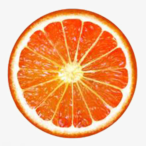 半个橙子