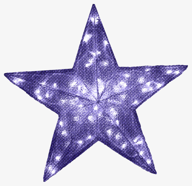 紫色星星