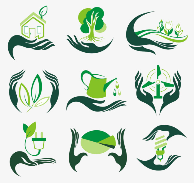 绿色背景_绿色环保png素材-90设计