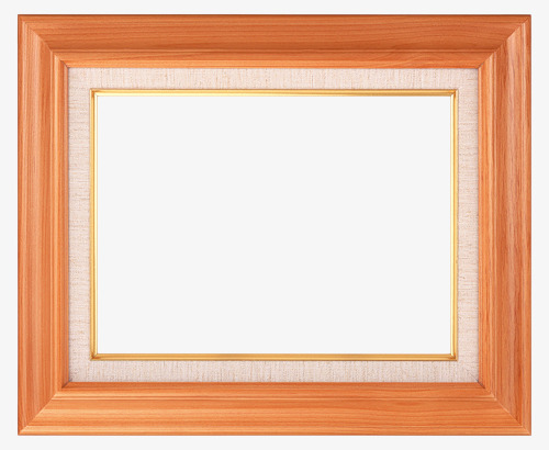 漂亮的黄色相框免抠图片【高清png素材】-90设计