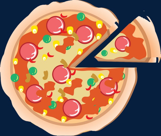 卡通披萨