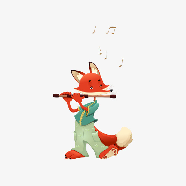 矢量卡通音乐插画