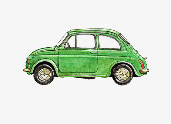 绿色小车