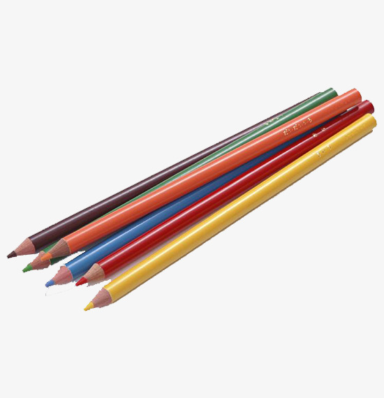 彩色的画笔png素材-90设计